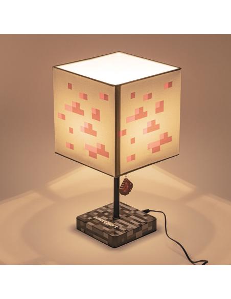 LAMPARA SOBREMESA MINECRAFT