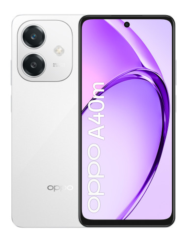 OPPO A40M 16,9 cm (6.67") SIM doble Android 14 4G USB Tipo C 8 GB 256 GB 5100 mAh Blanco