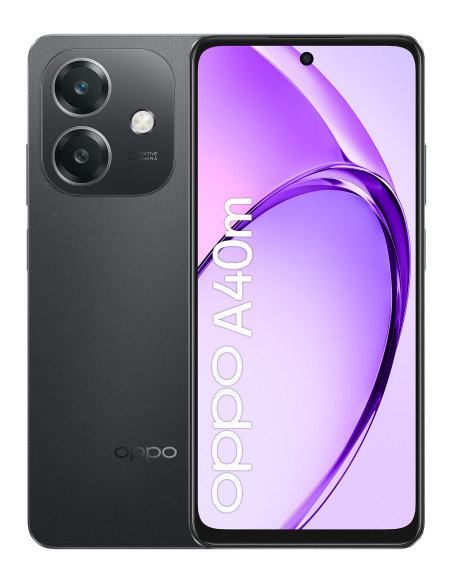 OPPO A40M 16,9 cm (6.67") SIM doble Android 14 4G USB Tipo C 8 GB 256 GB 5100 mAh Negro