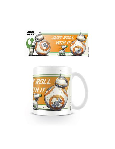 TAZA DESAYUNO STAR WARS BB-8 Y D-0 / 315ml