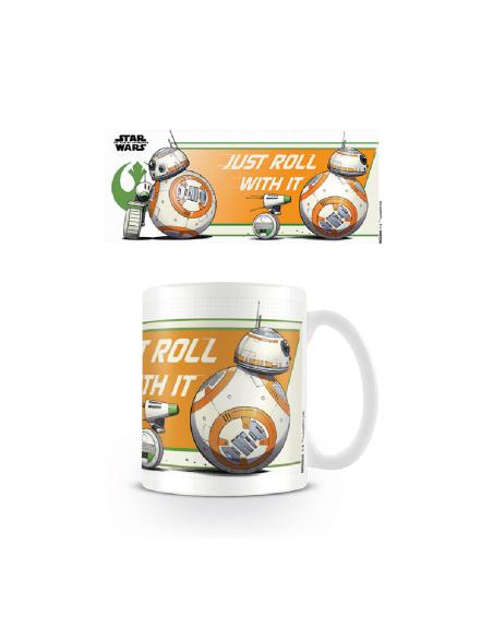 TAZA DESAYUNO STAR WARS BB-8 Y D-0 / 315ml