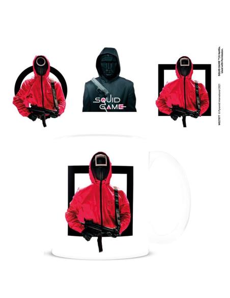 TAZA NETFLIX JUEGO DEL CALAMAR 3 FIGURAS