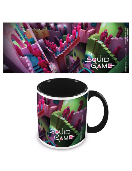 TAZA NETFLIX JUEGO DEL CALAMAR ESCALERAS