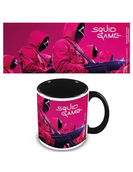 TAZA NETFLIX JUEGO DEL CALAMAR ENMASCARADOS