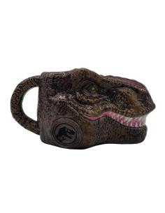 TAZA ESCULPIDA JURASSIC CABEZA DE DINO