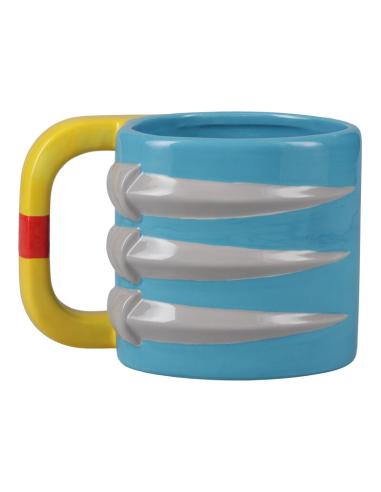 TAZA 3D MARVEL GARRA DE LOBEZNO / 350 ml