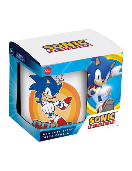 TAZA EN CAJA DE REGALO SONIC JAPON / 325 ml