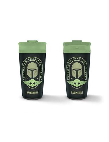 VASO TERMO STAR WARS THE MANDALORIAN STRONGER THAN YOU THINK