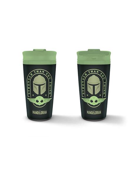 VASO TERMO STAR WARS THE MANDALORIAN STRONGER THAN YOU THINK