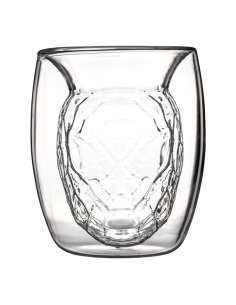 VASO 3D CRISTAL DOBLE PARED CABEZA SPIDERMAN