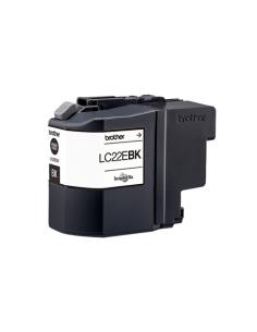 Brother LC22EBK cartucho de tinta 1 pieza(s) Original Negro