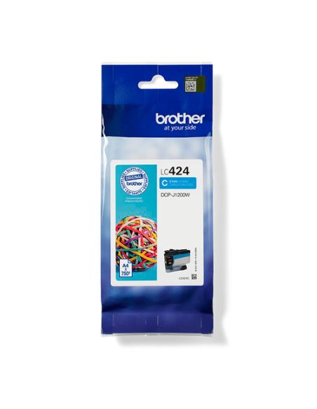 Brother LC424C cartucho de tinta 1 pieza(s) Original Cian