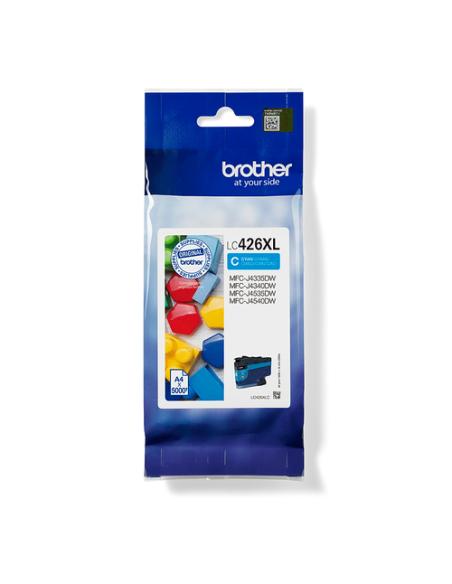 Brother LC-426XLC cartucho de tinta 1 pieza(s) Original Alto rendimiento (XL) Cian