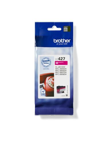 Brother LC-427M cartucho de tinta 1 pieza(s) Original Rendimiento estándar Magenta