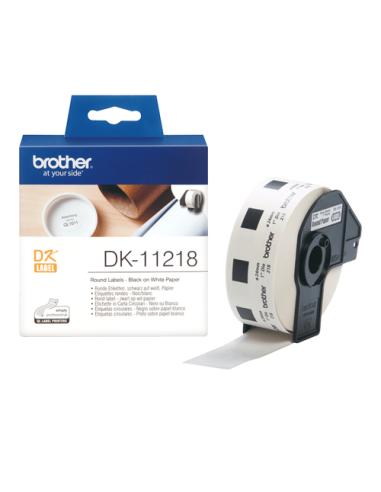 Brother DK-11218 etiqueta de impresora Blanco
