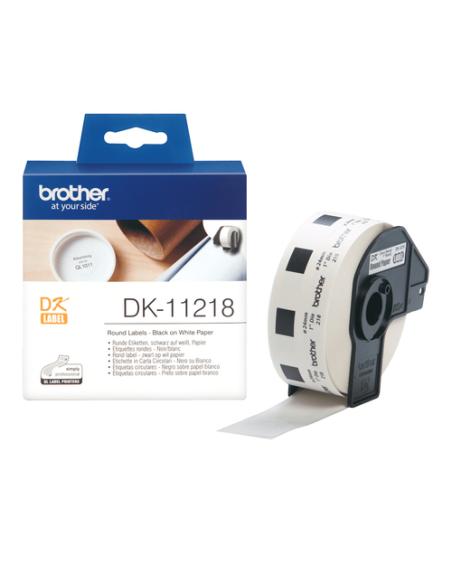 Brother DK-11218 etiqueta de impresora Blanco