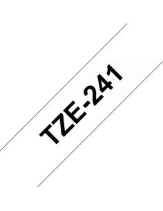 Brother TZE-241 cinta para impresora de etiquetas Negro sobre blanco
