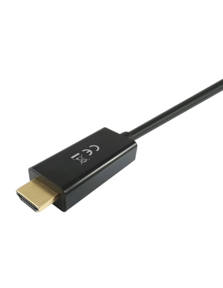 Equip 119390 Cable adaptador de DisplayPort a HDMI, 2,0 m