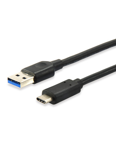 Equip 12834107 Cable USB 3.2 Gen1 C a A , M M , 1.0m, 5Gbps, Negro
