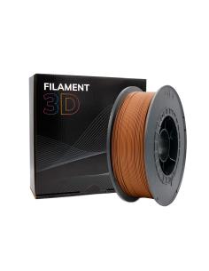 FILAMENTO 3D PLA MARRON 1.75mm 1 Kgr