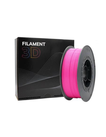 FILAMENTO 3D PLA ROSA FLUORESCENTE 1.75mm 1 Kgr