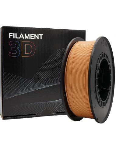 FILAMENTO 3D PLA CUERO 1.75mm 1 Kgr
