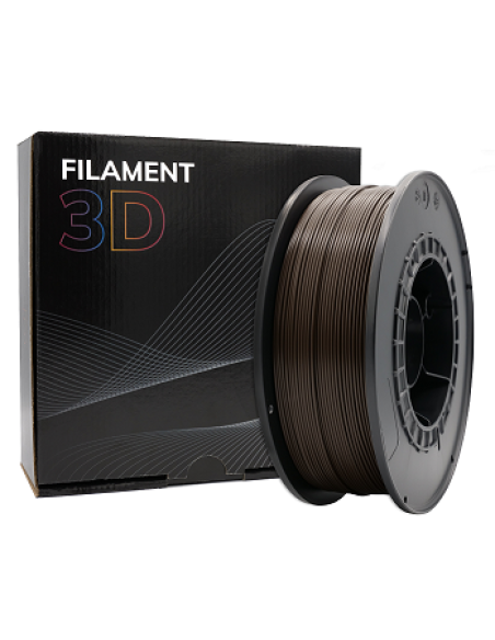 FILAMENTO 3D PLA EBANO 1.75mm 1 Kgr