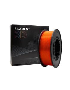 FILAMENTO 3D PLA NARANJA FLUORESCENTE 1.75mm 1 Kgr
