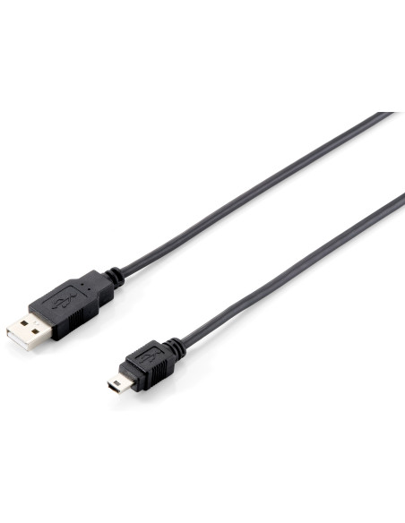 Equip 128521 Cable USB 2.0 A a Mini-B, M M, 1,8 m