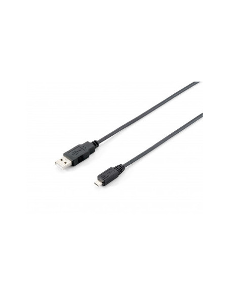Equip 128523 Cable USB 2.0 Tipo A Macho a Micro-B Macho, 1,8m