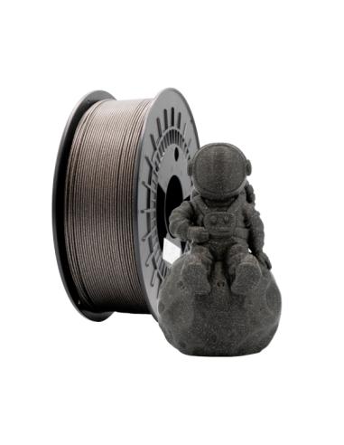 FILAMENTO 3D PLA GLITTER NEGRO 1.75mm 1 Kgr