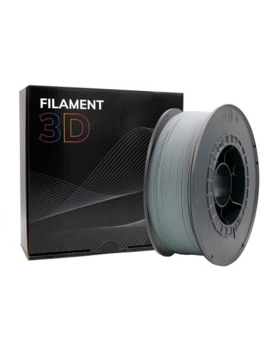 FILAMENTO 3D ASA GRIS 1.75mm 1 Kgr