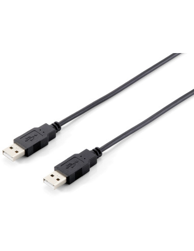 Equip 128870 Cable USB 2.0 A-A, 1,8 m , Negro