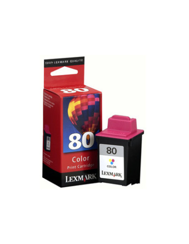 Lexmark 80 Colour Print Cartridge cartucho de tinta Original