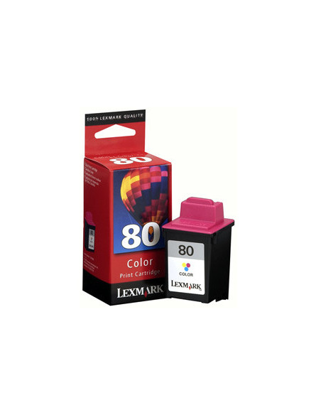 Lexmark 80 Colour Print Cartridge cartucho de tinta Original