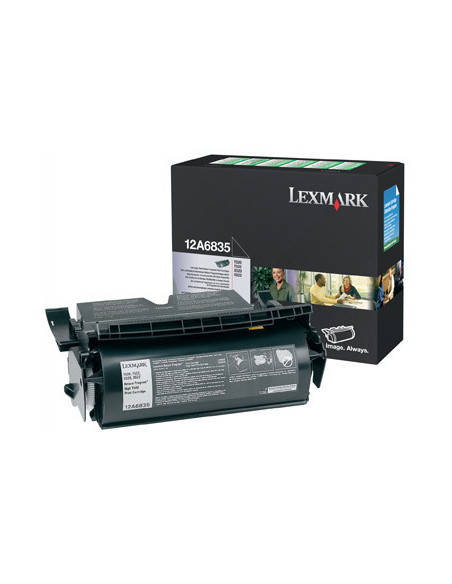 Lexmark T52X High Yield Return Program Print Cartridge (20K) cartucho de tóner Original Negro