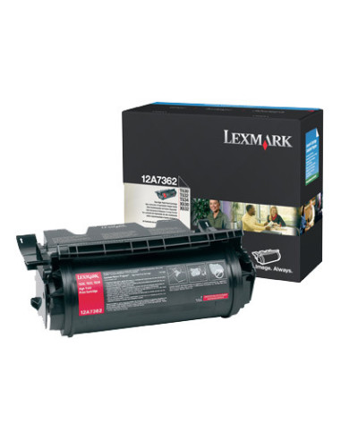 Lexmark T630, T632, T634 High Yield Print Cartridge (21K) cartucho de tóner Original Negro