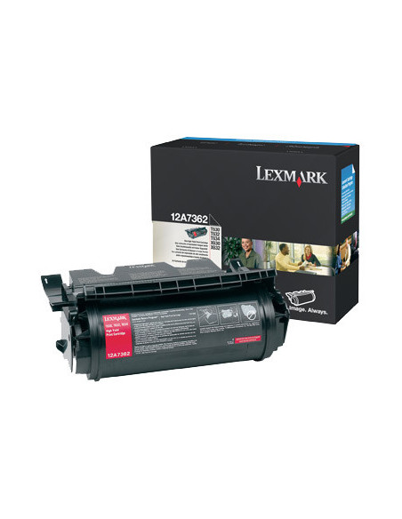 Lexmark T630, T632, T634 High Yield Print Cartridge (21K) cartucho de tóner Original Negro