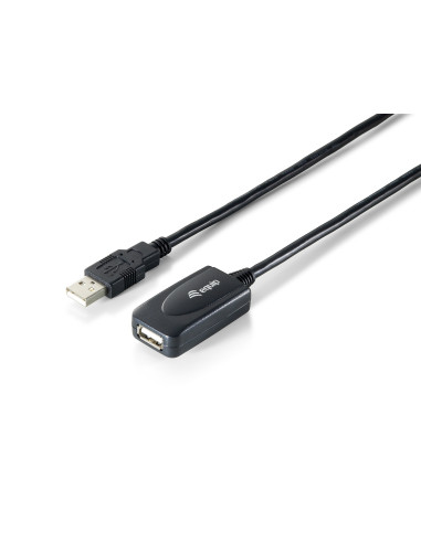 Equip 133311 cable USB USB 2.0 15 m USB A Negro