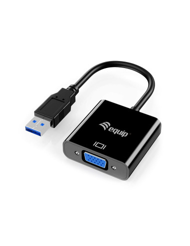 Equip Adaptador de USB 3.0 a VGA (HD15)
