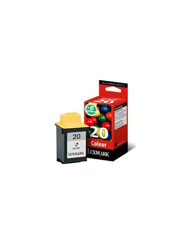 Lexmark No.20 Color Print Cartridge BLISTER cartucho de tinta Original