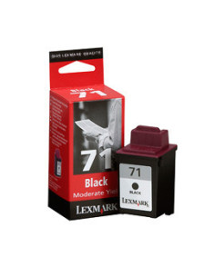 Lexmark No.71 Moderate Use Black Print Cartridge cartucho de tinta Original