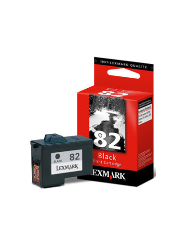 Lexmark No82   18L0032E Black Print Cartridge cartucho de tinta Original Negro