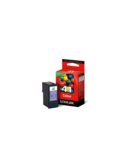 Lexmark No41 Color Return Program Print Cartridge cartucho de tinta 1 Cartridge Original Cian, Magenta, Amarillo