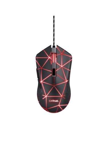 Trust GXT 133 Locx ratón Juego mano derecha USB tipo A Óptico 4000 DPI