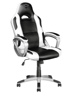 Trust GXT 705W Silla para videojuegos de PC Negro, Blanco