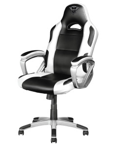 Trust GXT 705W Silla para videojuegos de PC Negro, Blanco 2