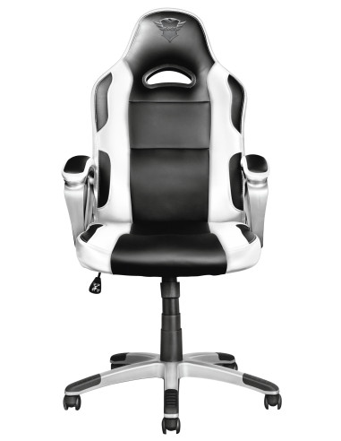 Trust GXT 705W Silla para videojuegos de PC Negro, Blanco