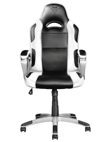 Trust GXT 705W Silla para videojuegos de PC Negro, Blanco
