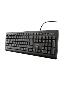 Trust TK-150 teclado Universal USB QWERTY Español Negro